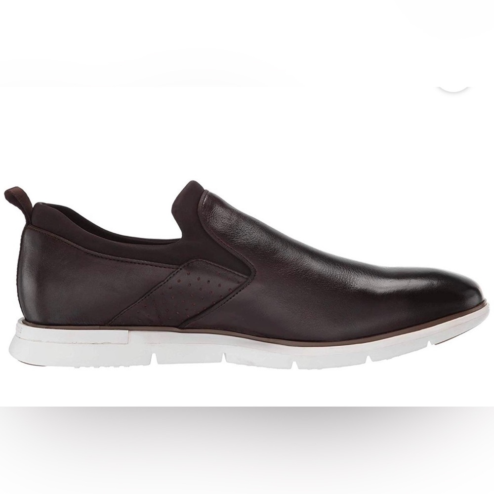 New $150 Unmatched Kennth Cole New York Dover Men’s Leather Slip On Loafers